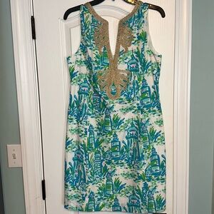 LILLY PULITZER | size 12 Janice High Beam dress